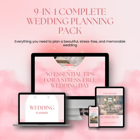 9-in-1 Complete Wedding Planning Pack